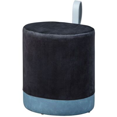 Ebuy24 - Osana Fusshocker, Hocker Schwarz Und Blau. Ebuy24 - Osana Fusshocker, Hocker Schwarz Und Blau.