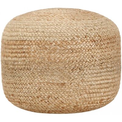 vidaXL Handgefertigter Pouf - 45x30cm - Jute vidaXL Handgefertigter Pouf - 45x30cm - Jute