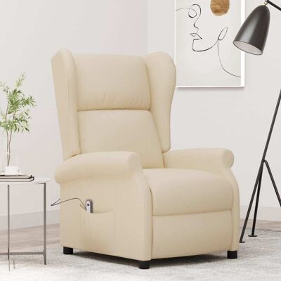 Ohrensessel Mit Liegefunktion Elektrisch Creme Stoff Vidaxl Ohrensessel Mit Liegefunktion Elektrisch Creme Stoff Vidaxl
