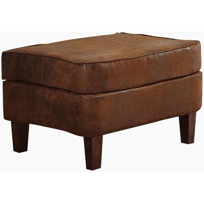 MASSIVMOEBEL24.DE Massivmoebel24 - Hocker 56x67x46 Braun Chesterfield MASSIVMOEBEL24.DE Massivmoebel24 - Hocker 56x67x46 Braun Chesterfield