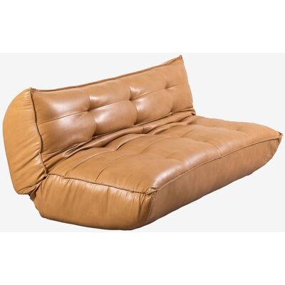 Sklum 3-sitzer Schlafsofa Aus Kunstleder Mati Kamel Sklum 3-sitzer Schlafsofa Aus Kunstleder Mati Kamel