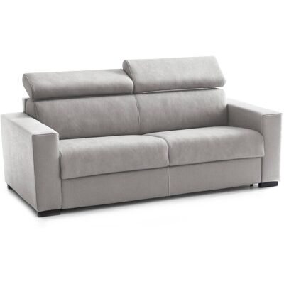 TALAMO ITALIA Schlafsofa Aisha - 3-Sitzer, Italienisches Design, Grau TALAMO ITALIA Schlafsofa Aisha - 3-Sitzer, Italienisches Design, Grau