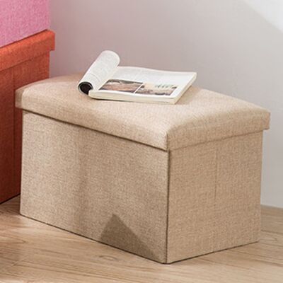 JUTE Faltbarer Und Multifunktionaler Aufbewahrungshocker Aus Stoff, Aufbewahrungsbox Für Zuhause, Schuhablagehocker Für Sofas, Spielzeugkiste, Khaki, Große Größe JUTE Faltbarer Und Multifunktionaler Aufbewahrungshocker Aus Stoff, Aufbewahrungsbox Für Zuhause, Schuhablagehocker Für Sofas, Spielzeugkiste, Khaki, Große Größe