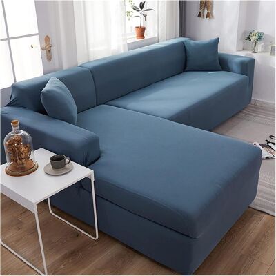 INEASICER L-förmiger Ecksofabezug Mit Elastischem Sofabezug Für 1/2/3/4-sitzer-sofa (l-förmiges Ecksofa Muss Zwei Kaufen) (farbe: G, Größe: 2 Sitzer (145–185 Cm)) INEASICER L-förmiger Ecksofabezug Mit Elastischem Sofabezug Für 1/2/3/4-sitzer-sofa (l-förmiges Ecksofa Muss Zwei Kaufen) (farbe: G, Größe: 2 Sitzer (145–185 Cm))