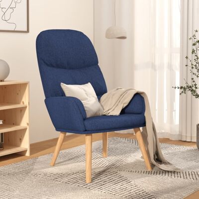 Relaxsessel Blau Stoff Vidaxl Relaxsessel Blau Stoff Vidaxl