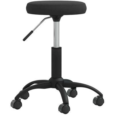 Massagehocker Samt Schwarz - Vidaxl Massagehocker Samt Schwarz - Vidaxl