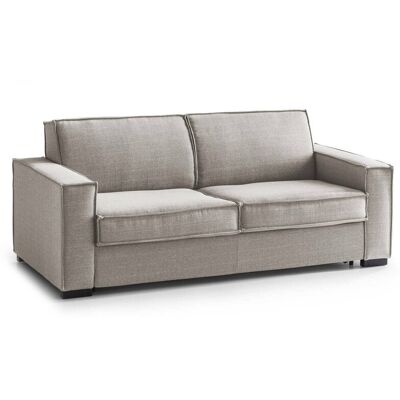 Schlafsofa Achiropita, Großes 2-sitzer-sofa, 100% Made In Italy, Wohnzimmersofa Mit Drehbarer Öffnung, Aus Gepolstertem Stoff, Mit Schmalen Armlehnen, Cm 180x95h90, Turteltaube - Talamo Italia Schlafsofa Achiropita, Großes 2-sitzer-sofa, 100% Made In Italy, Wohnzimmersofa Mit Drehbarer Öffnung, Aus Gepolstertem Stoff, Mit Schmalen Armlehnen, Cm 180x95h90, Turteltaube - Talamo Italia