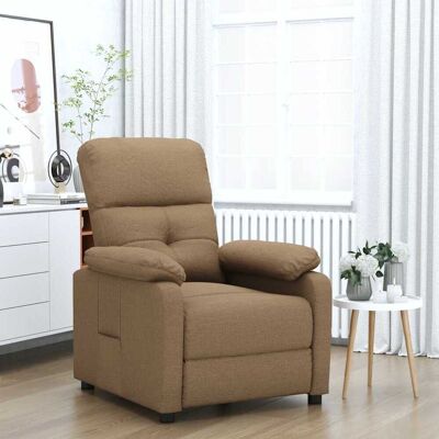 Relaxsessel Braun Stoff Vidaxl Relaxsessel Braun Stoff Vidaxl