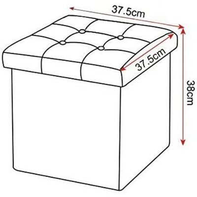 2er-set Sitzhocker Fußhocker Faltbar Mit Stauraum Dunkelgrau - Woltu 2er-set Sitzhocker Fußhocker Faltbar Mit Stauraum Dunkelgrau - Woltu