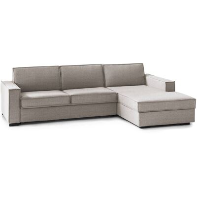 Festes Sofa Dgodea, Ecksofa, 100% Made In Italy, Sofa Wohnzimmer Mit, Rechte Containerhalbinsel, Mit Schmalen Armlehnen, Cm 260x95h90, Turteltaube - Dmora Festes Sofa Dgodea, Ecksofa, 100% Made In Italy, Sofa Wohnzimmer Mit, Rechte Containerhalbinsel, Mit Schmalen Armlehnen, Cm 260x95h90, Turteltaube - Dmora