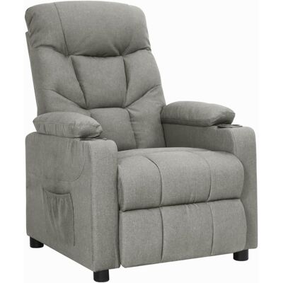 Relaxsessel Hellgrau Stoff Vidaxl Relaxsessel Hellgrau Stoff Vidaxl