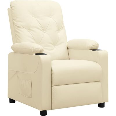 Relaxsessel Creme Kunstleder Vidaxl Relaxsessel Creme Kunstleder Vidaxl