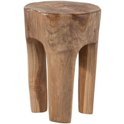 Massivmoebel24 - Hocker Teak Wurzel 30x30x40 Natur Lackiert Unika 154 Massivmoebel24 - Hocker Teak Wurzel 30x30x40 Natur Lackiert Unika 154