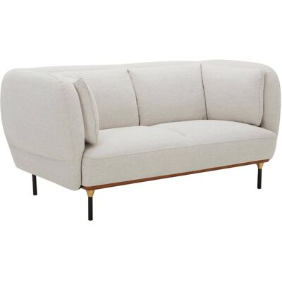 Atmosphera Sofa Isée 2-Sitzer - Grau - Modern, Komfortabel, Elegant Atmosphera Sofa Isée 2-Sitzer - Grau - Modern, Komfortabel, Elegant