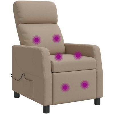 Massage Relaxsessel Cappuccino Kunstleder Vidaxl Massage Relaxsessel Cappuccino Kunstleder Vidaxl