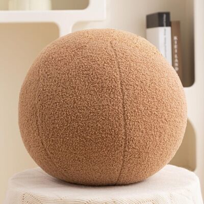 OEM Nordisphere Samtkugelkissen, 30 Cm Großes, Weiches Dekokissen, Bequeme Kugel Für Sofa, Bett Und Spiele (khaki) OEM Nordisphere Samtkugelkissen, 30 Cm Großes, Weiches Dekokissen, Bequeme Kugel Für Sofa, Bett Und Spiele (khaki)