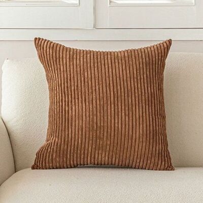 OEM Kissenbezug – Cord – 40 X 40 Cm – Für Sofa, Sessel, Schlafzimmer – 2er-set – Hellbraun OEM Kissenbezug – Cord – 40 X 40 Cm – Für Sofa, Sessel, Schlafzimmer – 2er-set – Hellbraun
