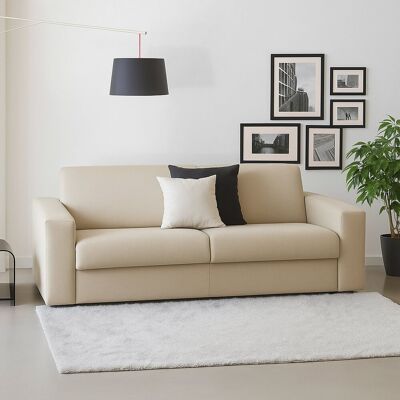Talamo Italia Portofino 2-Sitzer Beige Sofa - Sofa Talamo Italia Portofino 2-Sitzer Beige Sofa - Sofa