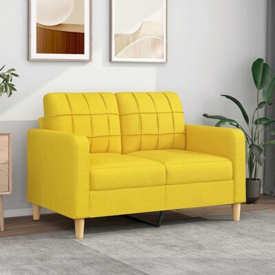 vidaXL 264019 - 2-Sitzer-Sofa - Gelb vidaXL 264019 - 2-Sitzer-Sofa - Gelb