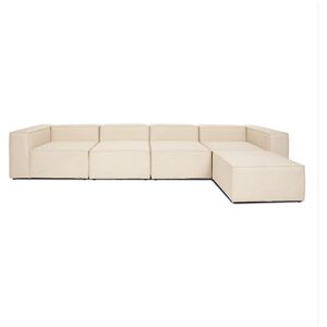 HOME DELUXE Sofa VERONA - I Größe XL Beige - (BxHxL) 415, 68, 207 cm