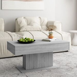 vidaXL Grauer Sonoma Couchtisch - Couchtisch vidaXL Grauer Sonoma Couchtisch - Couchtisch