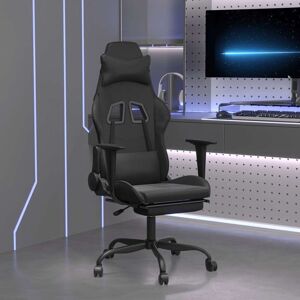 MaisonChic Gaming-Stuhl mit Massage - Schwarz MaisonChic Gaming-Stuhl mit Massage - Schwarz
