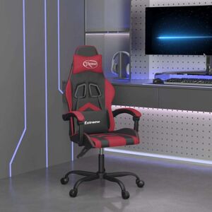 vidaXL Gaming-Stuhl - Schwarz und Weinrot - Gaming Chair vidaXL Gaming-Stuhl - Schwarz und Weinrot - Gaming Chair