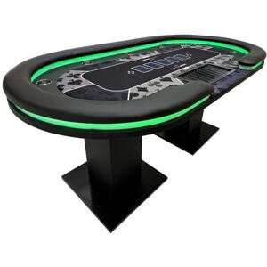 HOME DELUXE LED Pokertisch inkl. Pokerkoffer und 8 Stühle STRAIGHT FLUSH mit LED Beleuchtung I Spielertisch Poker Tisch Casino Casino Pokerkoffer HOME DELUXE LED Pokertisch inkl. Pokerkoffer und 8 Stühle STRAIGHT FLUSH mit LED Beleuchtung I Spielertisch Poker Tisch Casino Casino Pokerkoffer