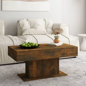 vidaXL Rauchfurniertes Eichen Couchtisch - Couchtisch vidaXL Rauchfurniertes Eichen Couchtisch - Couchtisch