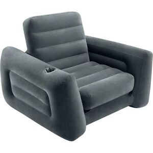 Aufblasbarer Sessel Ausziehbar 117x224x66 Cm Dunkelgrau Intex Aufblasbarer Sessel Ausziehbar 117x224x66 Cm Dunkelgrau Intex
