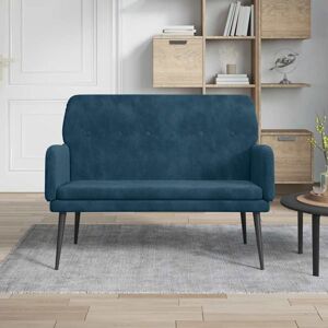 Maisonchic Samtbecken Blau 108x79x79 cm - Bank Maisonchic Samtbecken Blau 108x79x79 cm - Bank