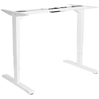 Ergo Elek. Schreibtischrahmen Stufenlos Weis Dualmoto - Equip Ergo Elek. Schreibtischrahmen Stufenlos Weis Dualmoto - Equip