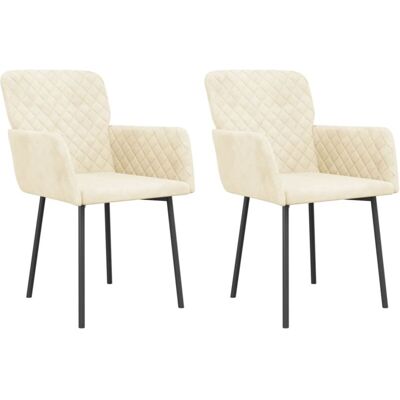 vidaXL Samtsofa Esszimmerstühle Set - Elegant und Bequem - Esszimmerstühle vidaXL Samtsofa Esszimmerstühle Set - Elegant und Bequem - Esszimmerstühle
