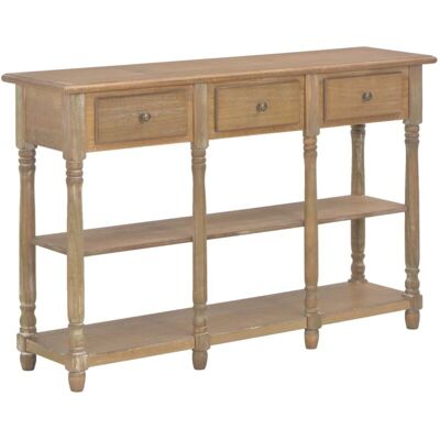 vidaXL Konsole 110x30x76cm - Holzwerkstoff vidaXL Konsole 110x30x76cm - Holzwerkstoff