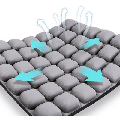 HEAT 3d-anti-schmerz-sitz- Und Rückenkissen Zur Linderung Von Ischias- Und Steißbeinschmerzen, Ergonomischer Sitz Für Bürostuhl, Auto Oder Rollstuhl HEAT 3d-anti-schmerz-sitz- Und Rückenkissen Zur Linderung Von Ischias- Und Steißbeinschmerzen, Ergonomischer Sitz Für Bürostuhl, Auto Oder Rollstuhl