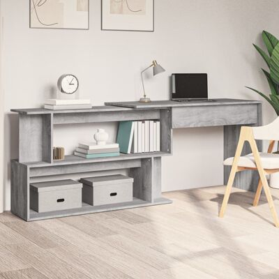 vidaXL Graues Sonoma Eckschreibtisch - Büro- & Studienmöbel vidaXL Graues Sonoma Eckschreibtisch - Büro- & Studienmöbel
