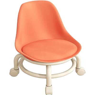 JUTE Kleiner Hocker, Kinderhocker Mit Rollen, Kleinkindhocker, Niedriger Hocker, Liegestuhl, Badezimmerstuhl, Bank, Orange. JUTE Kleiner Hocker, Kinderhocker Mit Rollen, Kleinkindhocker, Niedriger Hocker, Liegestuhl, Badezimmerstuhl, Bank, Orange.
