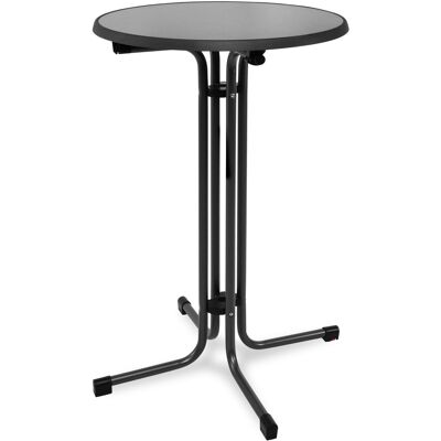 BEAUTISSU Outdoor Stehtisch Bellini, Klappbar, Ø70cm, Grau BEAUTISSU Outdoor Stehtisch Bellini, Klappbar, Ø70cm, Grau