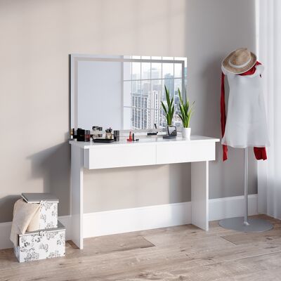 Vicco - Schminktisch Azur, Weiß, 120 Cm Mit Led-spiegel Vicco - Schminktisch Azur, Weiß, 120 Cm Mit Led-spiegel