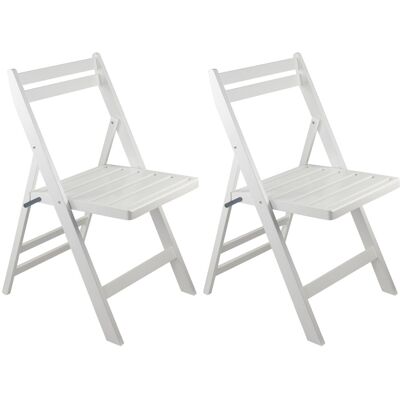 ORION91 2er-pack Biano Bambus-klappstühle Aus Holz, 46 X 44 X 78 Cm, Thinia Home ORION91 2er-pack Biano Bambus-klappstühle Aus Holz, 46 X 44 X 78 Cm, Thinia Home