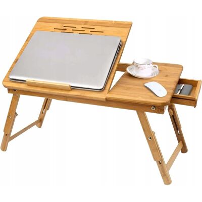 OEM Klappbarer Frühstückstisch Aus Bambus Für Einen Laptop OEM Klappbarer Frühstückstisch Aus Bambus Für Einen Laptop