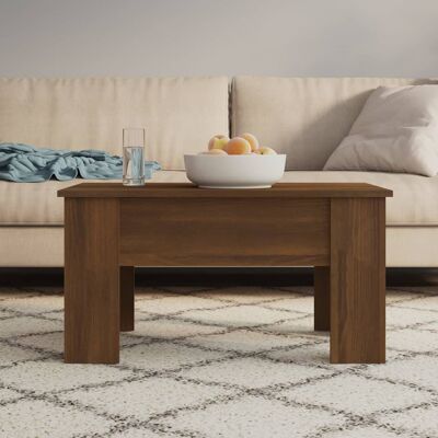 vidaXL - Oak Coffee Table - Brown Oak - Coffee Table vidaXL - Oak Coffee Table - Brown Oak - Coffee Table