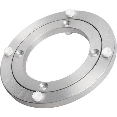 HEAT Geräuschloser Aluminium-drehteller, Leichtgängige Rotation, Rutschfest, Stabile Unterstützung Für Den Esstisch, Durchmesser 12,7 Cm, 5 Zoll. HEAT Geräuschloser Aluminium-drehteller, Leichtgängige Rotation, Rutschfest, Stabile Unterstützung Für Den Esstisch, Durchmesser 12,7 Cm, 5 Zoll.