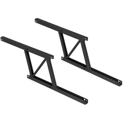 Satz Couchtisch Hebemechanismus-set, Ermöglicht Das Anheben Des Tisches Um 135 Mm, Stahl, Schwarz Lackiert - Emuca Satz Couchtisch Hebemechanismus-set, Ermöglicht Das Anheben Des Tisches Um 135 Mm, Stahl, Schwarz Lackiert - Emuca