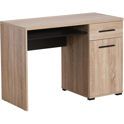 Bizzotto - Schreibtisch Mit 1 Tür Und 1 Schublade 108 X 50 Cm Für Computer, Ideal Für Zimmer Bizzotto - Schreibtisch Mit 1 Tür Und 1 Schublade 108 X 50 Cm Für Computer, Ideal Für Zimmer