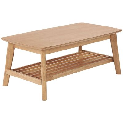 BELIANI Couchtisch Tulare Hellbraun BELIANI Couchtisch Tulare Hellbraun