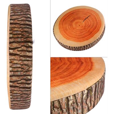 HEAT Rundes, Weiches Holzkissen Für Bürostühle, Stumpfförmige Sitzfläche, Bequemes Plüschkissen, Weiche Sitzpolsterung, Dekoratives Rundes Kissen. HEAT Rundes, Weiches Holzkissen Für Bürostühle, Stumpfförmige Sitzfläche, Bequemes Plüschkissen, Weiche Sitzpolsterung, Dekoratives Rundes Kissen.