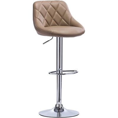 Woltu 1er Barhocker Barstuhl, Leichte Reinige Kunstleder, Gute Gepolsterte Sitzfläche , Höhenverstellbar, 360° Drehbar, Farbwahl, In Khaki Woltu 1er Barhocker Barstuhl, Leichte Reinige Kunstleder, Gute Gepolsterte Sitzfläche , Höhenverstellbar, 360° Drehbar, Farbwahl, In Khaki