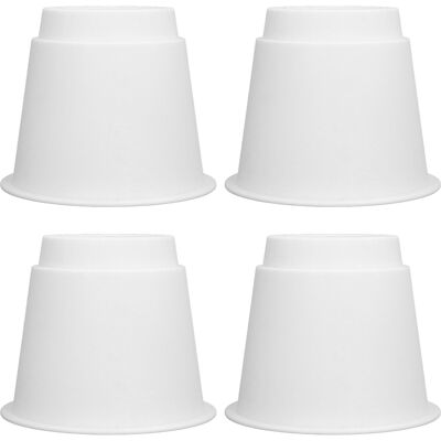 HEAT Set Aus 4 Robusten, Runden Möbelgleitern Mit 12,7 Cm (5 Zoll) Durchmesser Und Rutschfester Oberfläche Für Tisch, Stuhl, Schreibtisch Oder Sofa. HEAT Set Aus 4 Robusten, Runden Möbelgleitern Mit 12,7 Cm (5 Zoll) Durchmesser Und Rutschfester Oberfläche Für Tisch, Stuhl, Schreibtisch Oder Sofa.