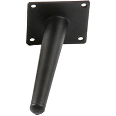 HEAT Sofa-, Tv-, Couchtisch- Und Tischbeine Aus Holz – 4er-set Stabile Beine Für Das Wohnzimmer, 15 Cm, Schwarz Lackiert HEAT Sofa-, Tv-, Couchtisch- Und Tischbeine Aus Holz – 4er-set Stabile Beine Für Das Wohnzimmer, 15 Cm, Schwarz Lackiert